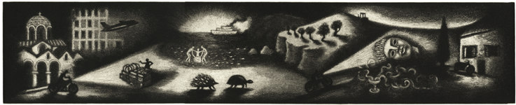 Zeus and the echidna